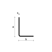 Kątownik stalowy zimnogięty z/g 20x20x2 gat.S235JR